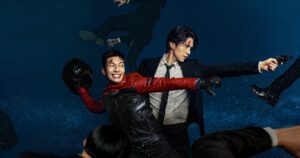 Poster Drama Bad and Crazy Lee Dong-wook Wi Ha-joon