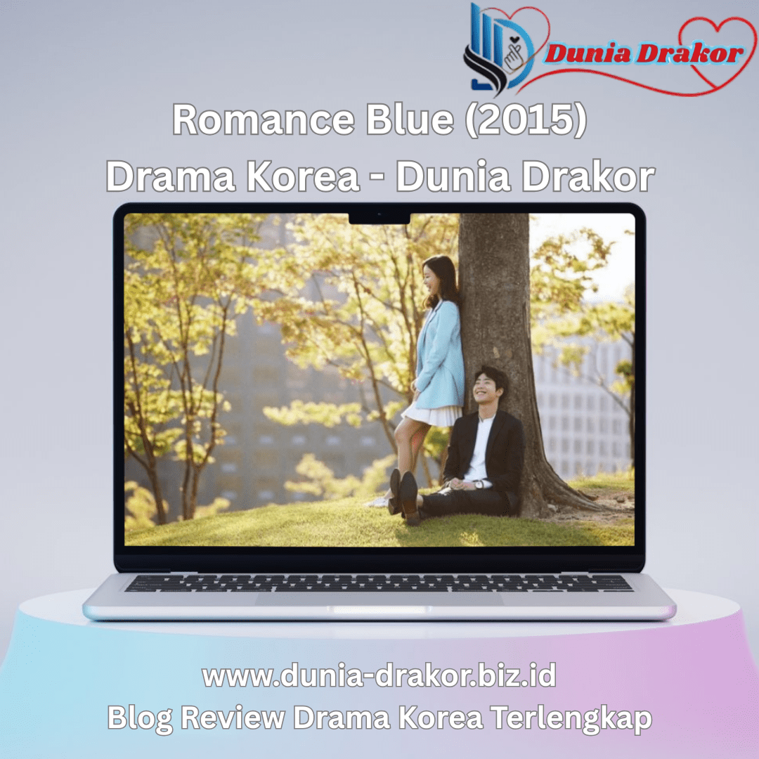 Poster Romance Blue menampilkan Kang Seung-hyun dan Lee Jong-hyun