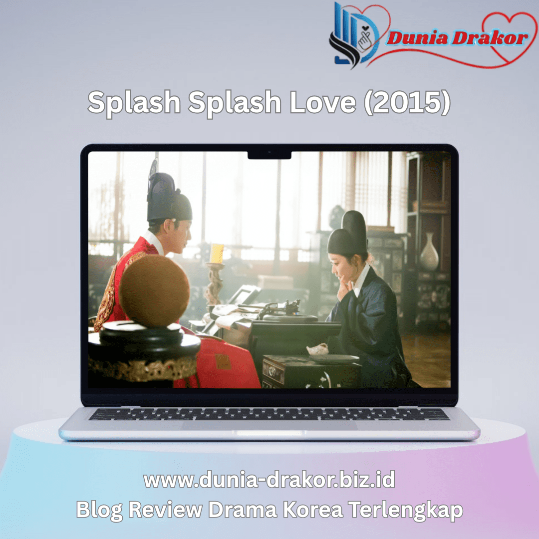 Poster Splash Splash Love menampilkan Kim Seul-gi dan Yoon Doo-joon