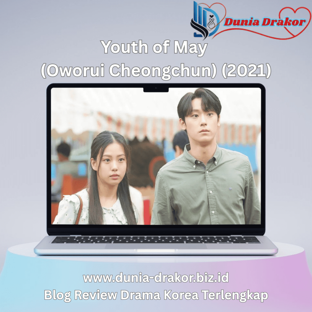 Poster Youth of May menampilkan Lee Do-hyun dan Go Min-si