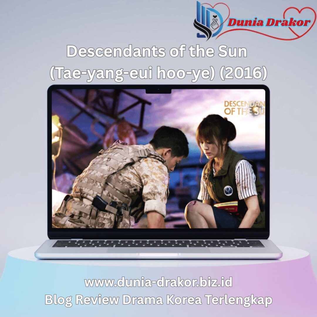 Poster Descendants of the Sun menampilkan Song Joong-ki dan Song Hye-kyo