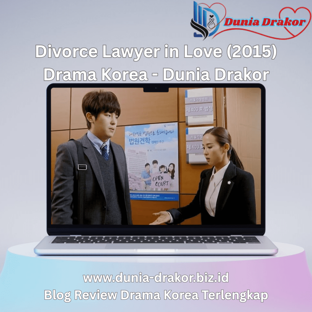 Poster Divorce Lawyer in Love menampilkan Jo Yeo-jeong dan Yeon Woo-jin
