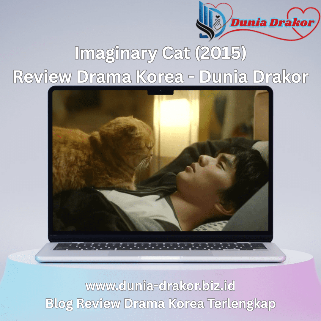 Poster Imaginary Cat menampilkan Yoo Seung-ho dan kucing