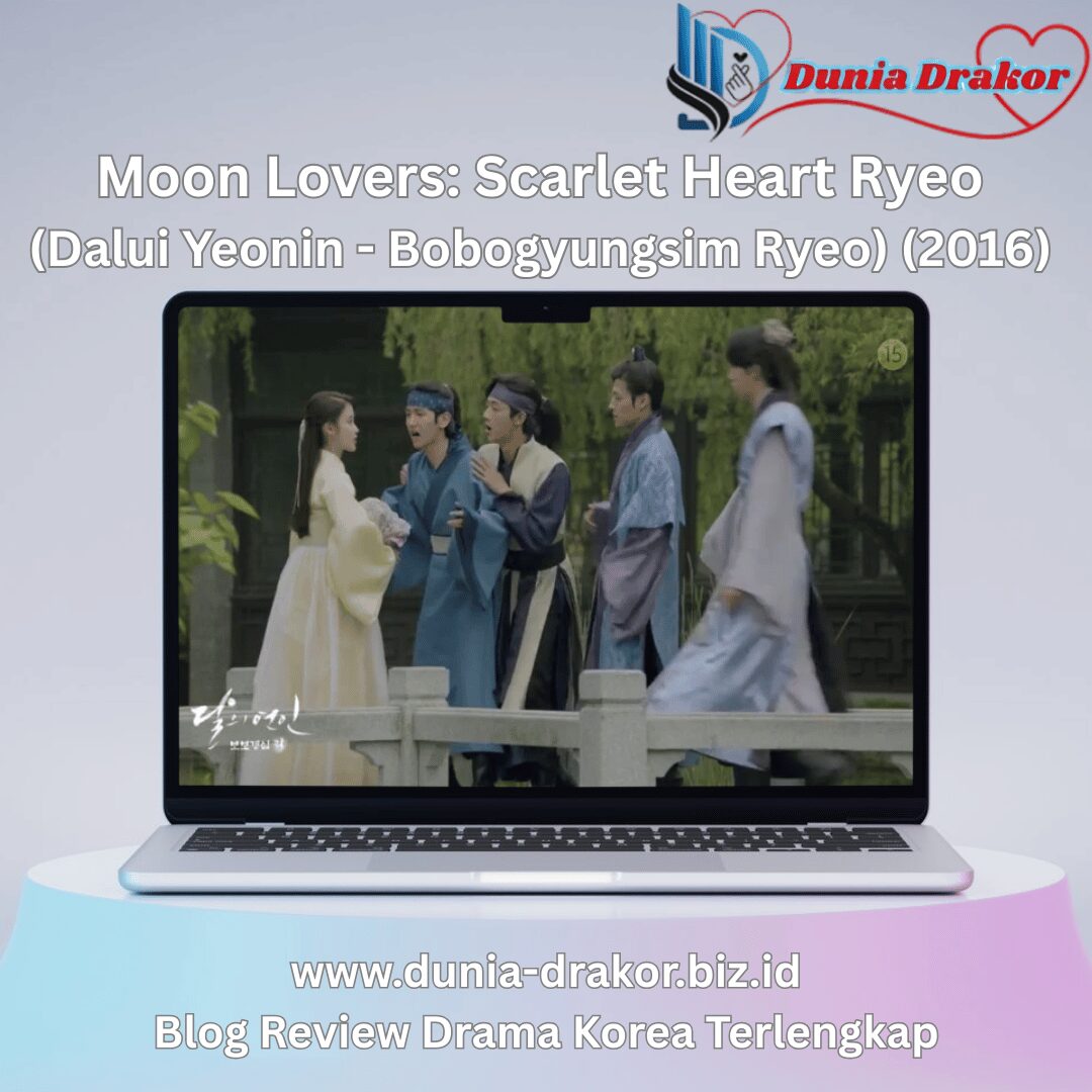 Poster Moon Lovers: Scarlet Heart Ryeo menampilkan Lee Joon-gi dan IU