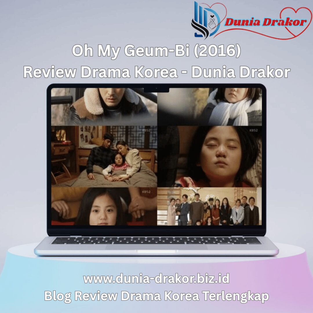 Poster Oh My Geum-Bi menampilkan Heo Jung-eun dan Park Jin-hee