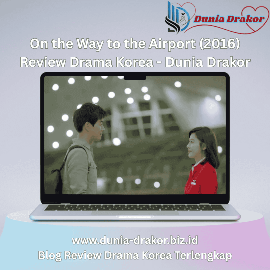 Poster On the Way to the Airport menampilkan Kim Ha-neul dan Lee Sang-yoon