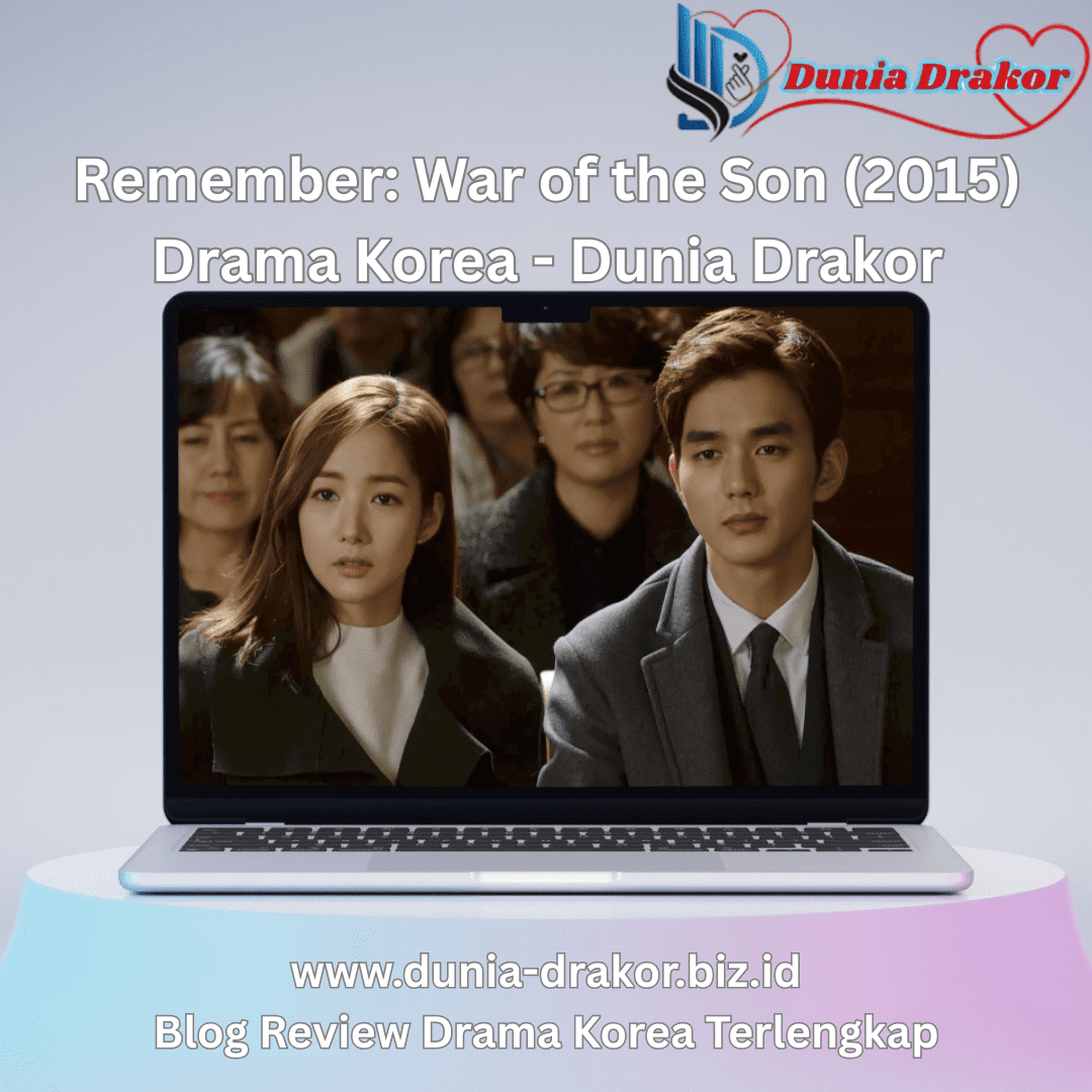 Poster Remember: War of the Son menampilkan Yoo Seung-ho dan Park Min-young