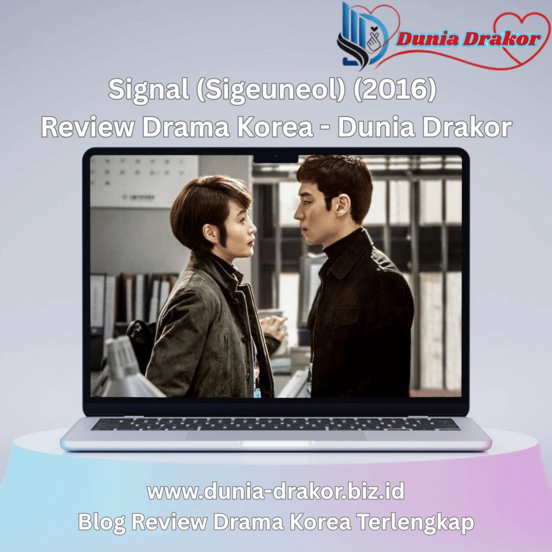 Poster Signal menampilkan Lee Je-hoon, Kim Hye-soo, dan Cho Jin-woong