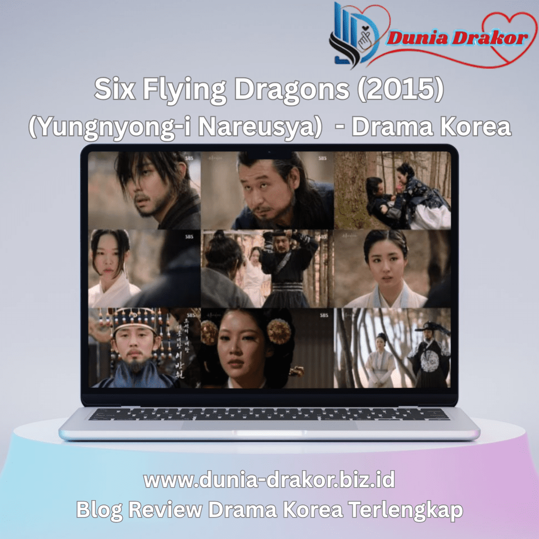 Poster Six Flying Dragons menampilkan Yoo Ah-in, Kim Myung-min, dan Shin Se-kyung
