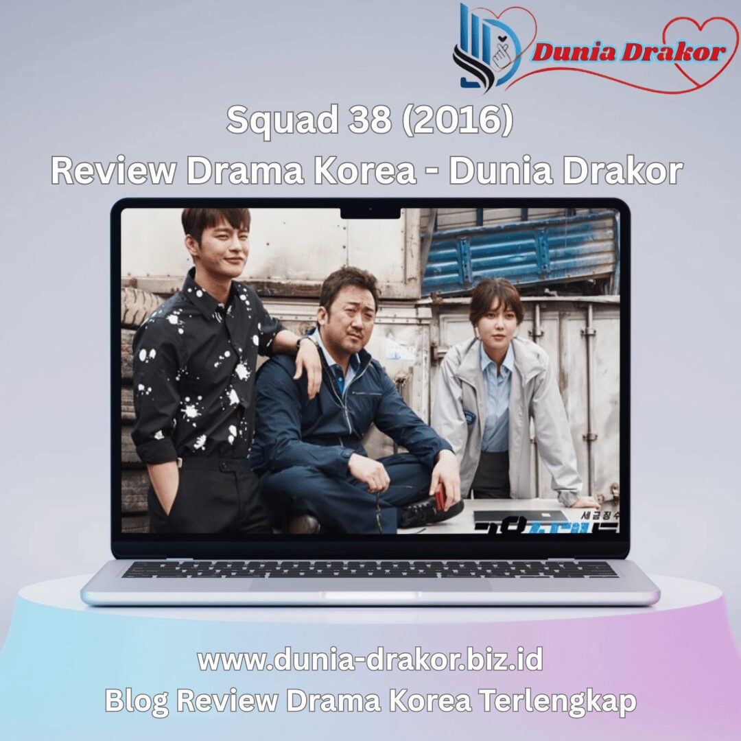 Poster Squad 38 menampilkan Ma Dong-seok dan Seo In-guk