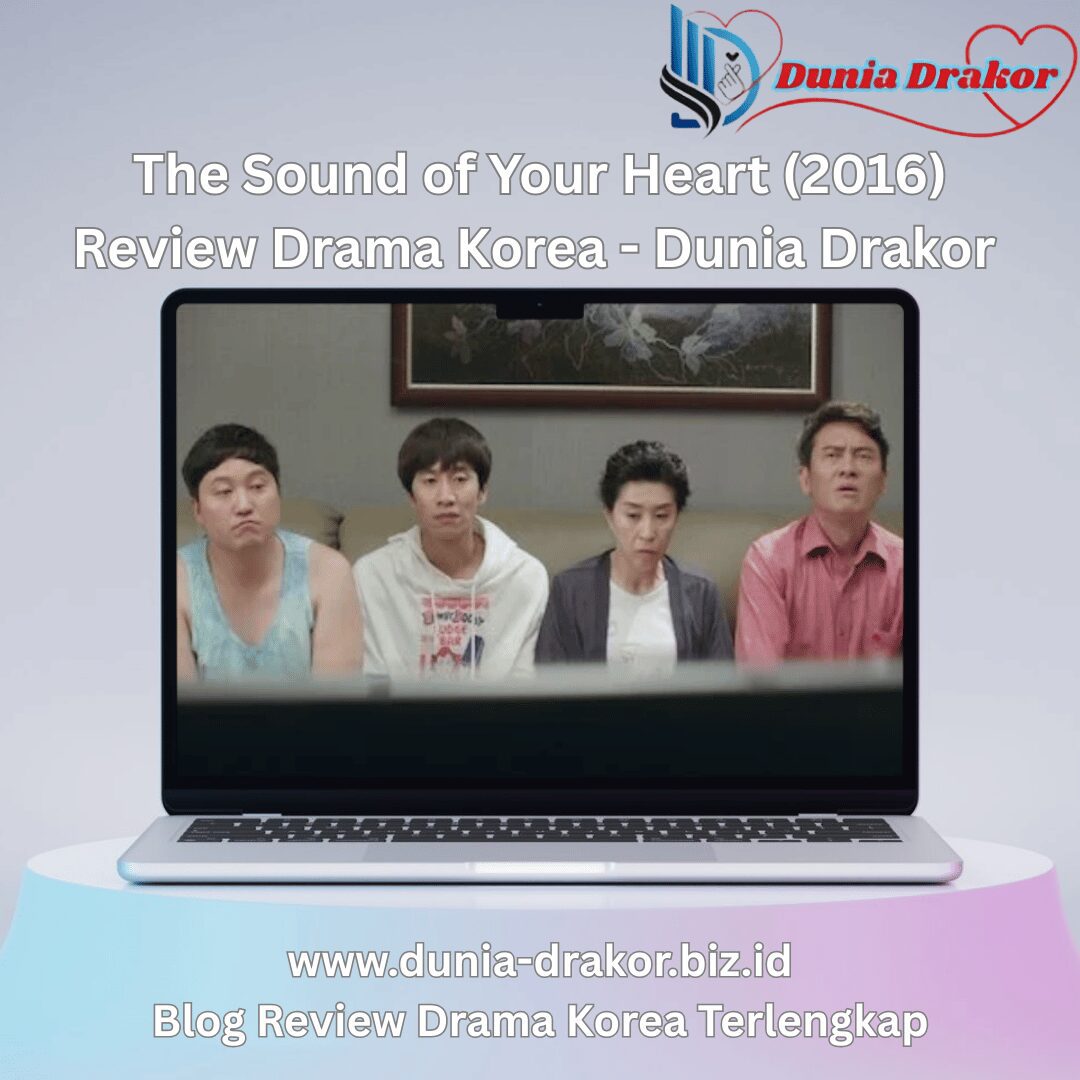 Poster The Sound of Your Heart menampilkan Lee Kwang-soo dan Jung So-min