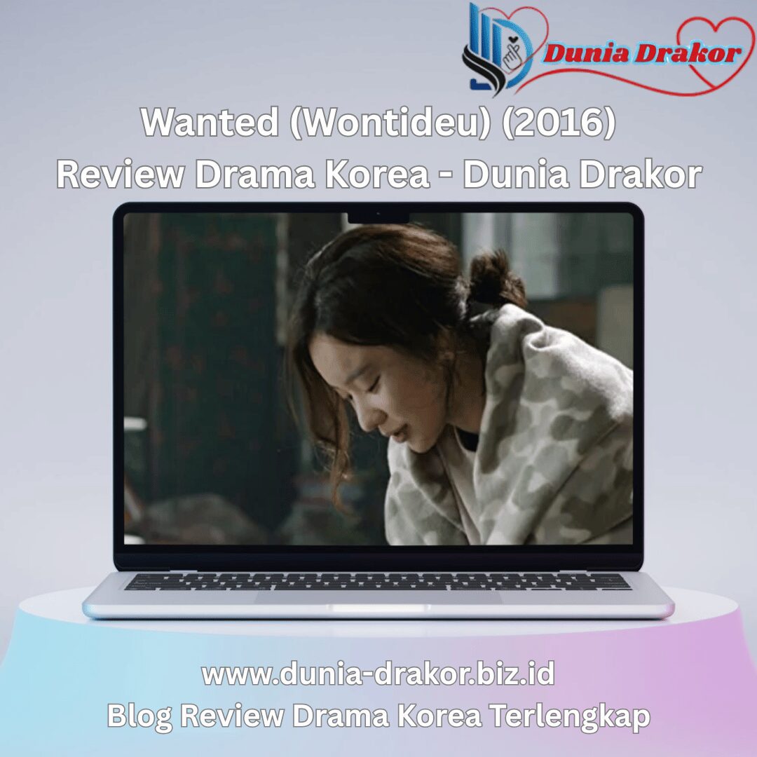 Poster Wanted menampilkan Kim Ah-joong dan Ji Hyun-woo