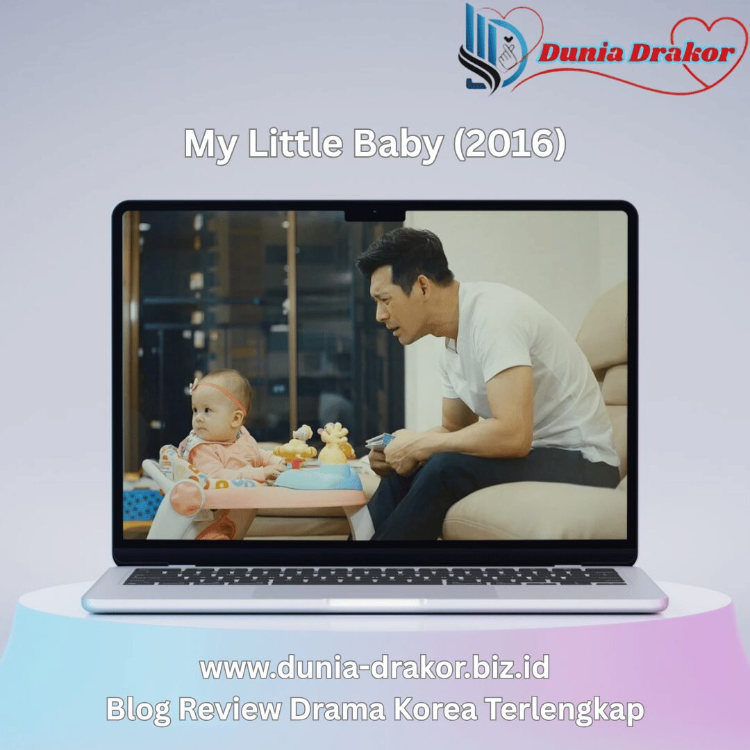 Poster My Little Baby menampilkan Lee Hee-joon dengan bayi