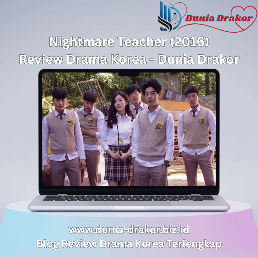 Poster Nightmare Teacher menampilkan Kim So-hyun dan Uhm Ki-joon